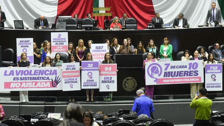 Diputados aprueban reforma contra feminicidio; pasa a congresos locales