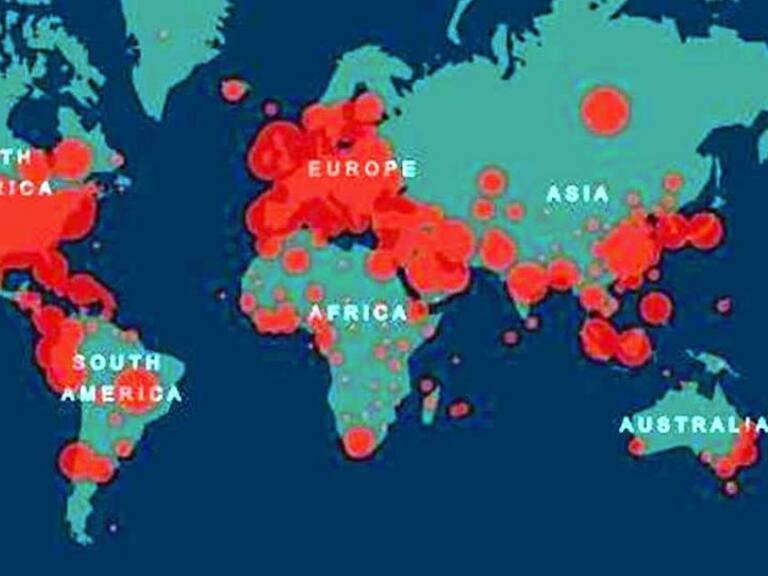 Van más de 200 mil muertes por COVID-19 en el mundo