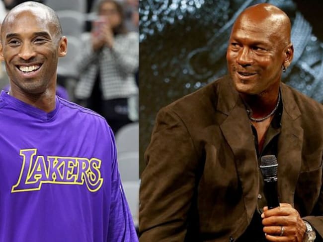 El increíble parecido de estilos entre Kobe Bryant y Michael Jordan