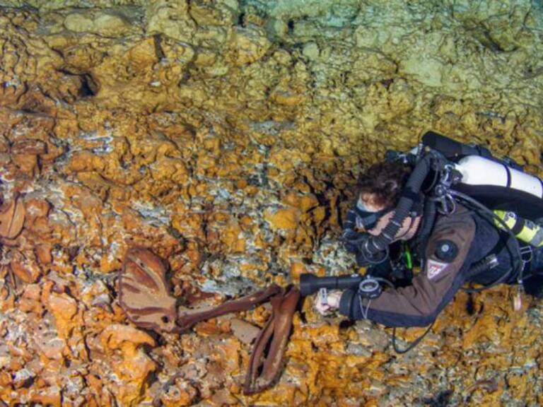 Descubren en México los restos humanos más antiguos de América