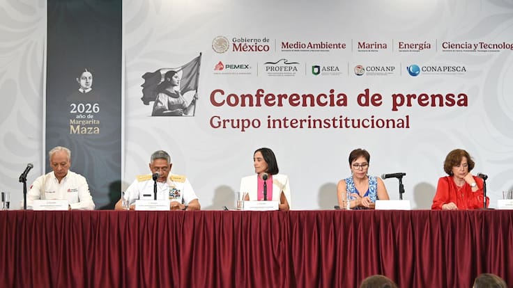 Instruye Presidenta Claudia Sheinbaum investigación; separan a 3 funcionarios de cargo por derrame en Golfo de México