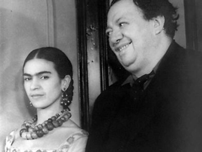 Subastan imágenes inéditas de Rivera y Kahlo