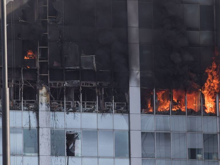 No hubo víctimas ni heridos tras el incendio en edificio de Conagua