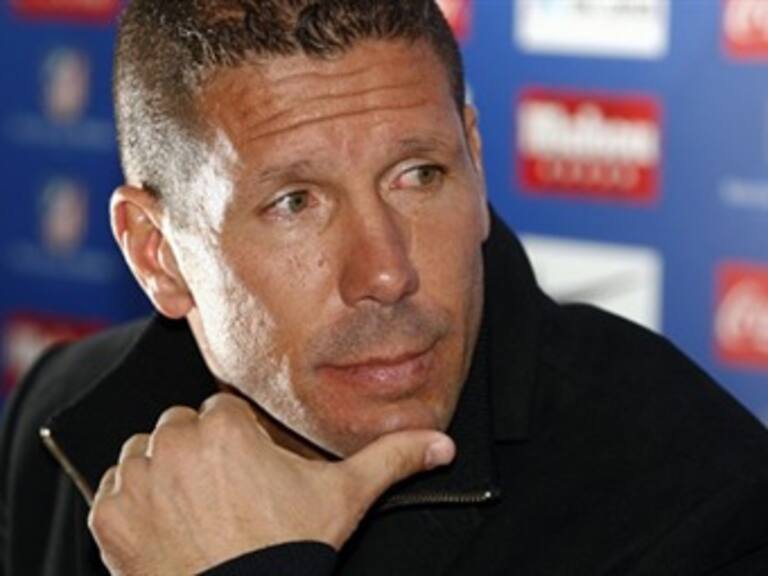 Considera Simeone que ser favorito afectará más al Barça