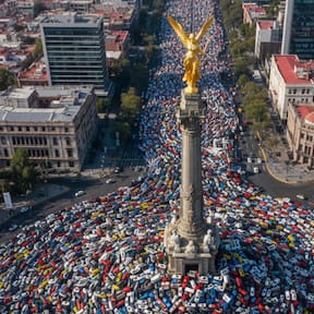 CDMX supera a la India con el peor tráfico del mundo: cruzar 5 km toma más de 20 minutos