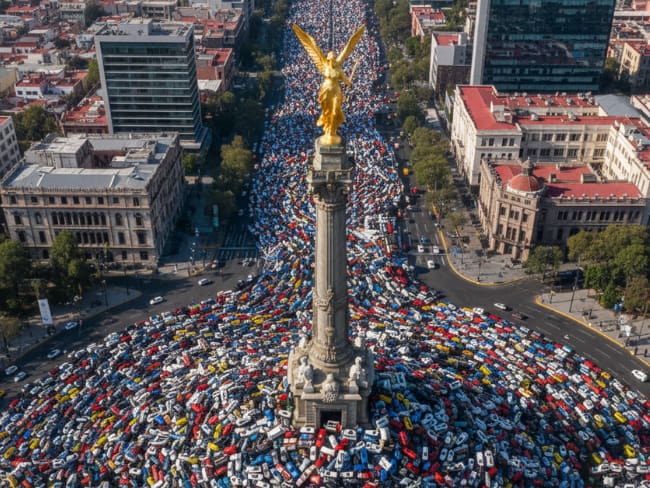CDMX supera a la India con el peor tráfico del mundo: cruzar 5 km toma más de 20 minutos