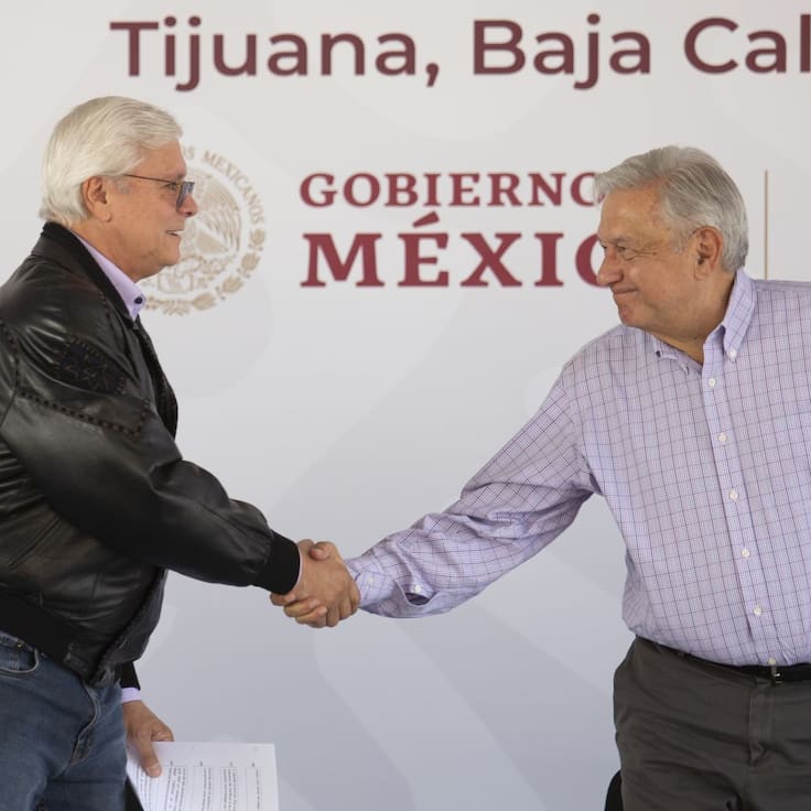 Jaime Bonilla afirma que presentó pruebas a AMLO sobre Baja California; Anticipa la detención de Marina del Pilar