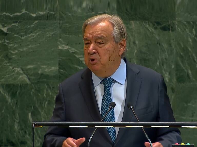 António Guterres, secretario general de la ONU dio inicio a la Asamblea General número 80.