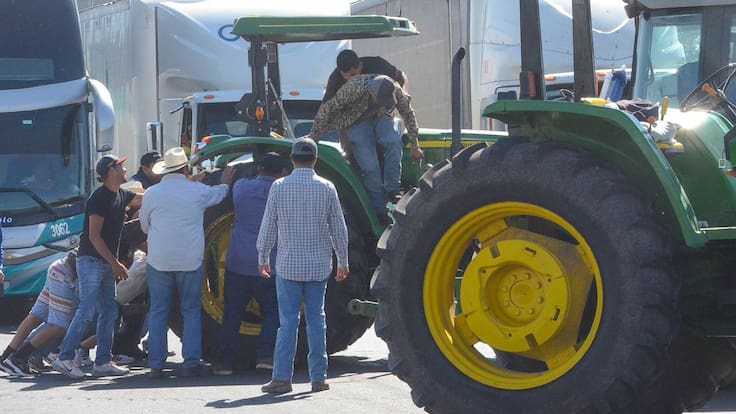 Agricultores de Guanajuato liberan carreteras tras protestas contra la Ley Nacional de Aguas