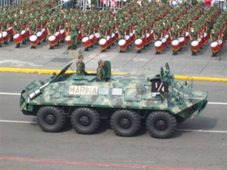 Inicia Desfile Militar por Bicentenario de la Independencia
