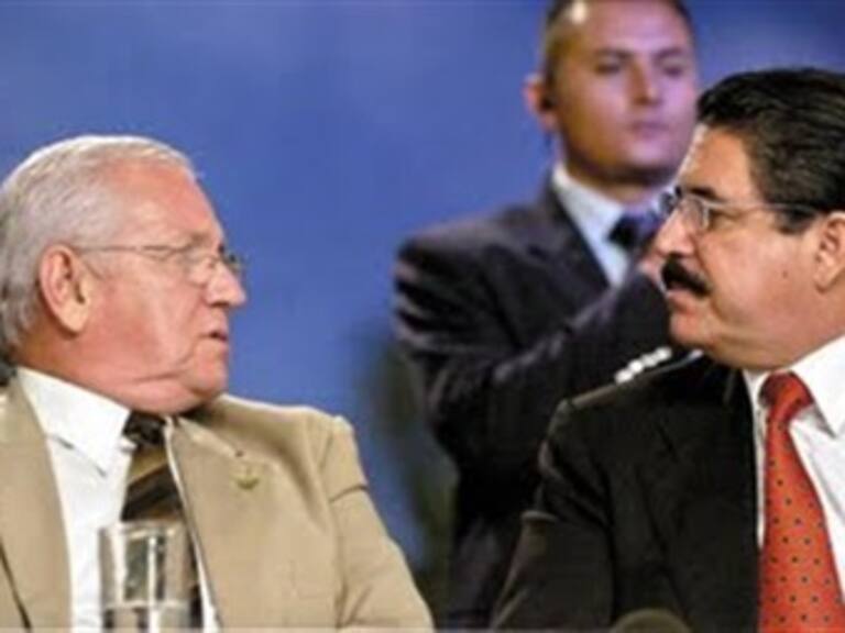 Llama Arias a Micheletti y Zelaya a cumplir acuerdos