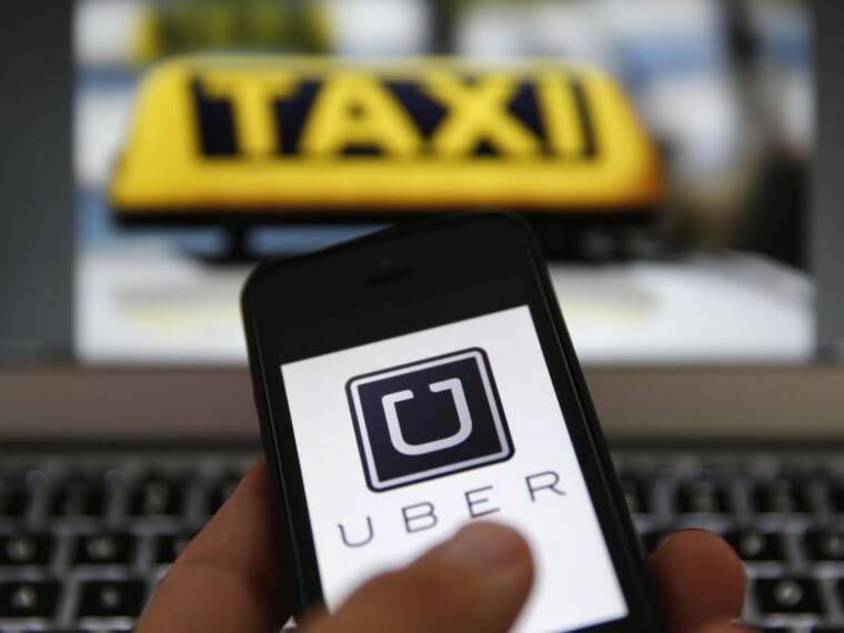 Taxistas contra Uber en Guadalajara