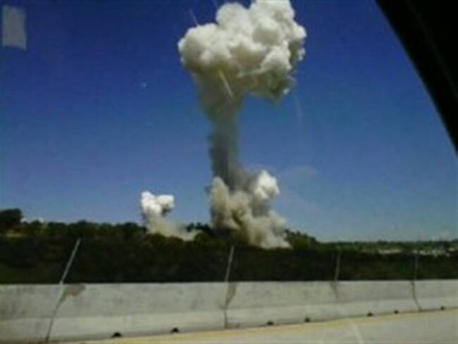 Registran explosión de polvorín en Edomex