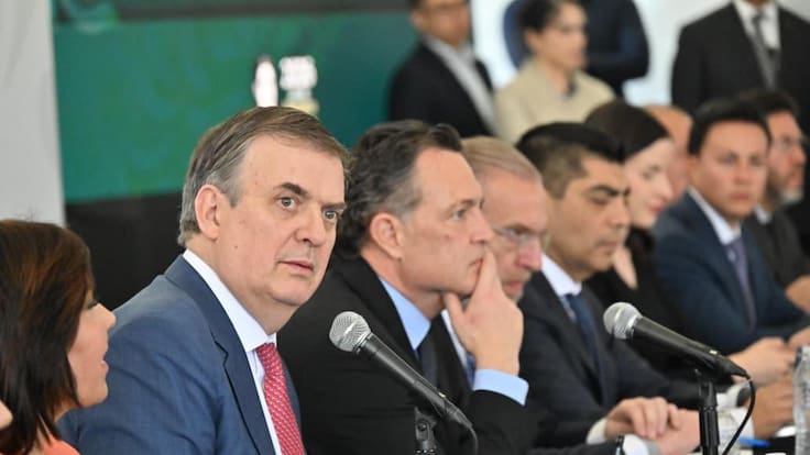 Pide Ebrard tener “sangre fría” ante aranceles de EU y presume inversiones récord en México