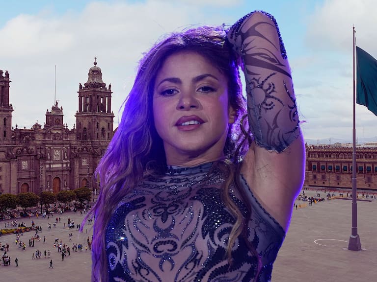 El concierto de Shakira en el Zócalo promete marcar historia en la capital mexicana. Getty Images/Canva