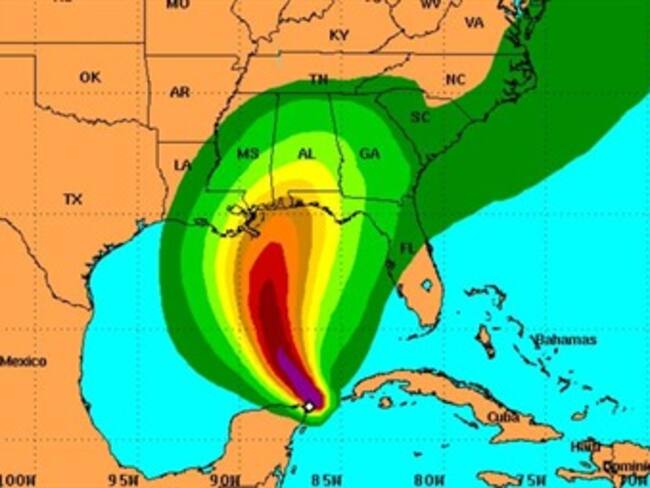 Tormenta "Karen" se dirige a la costa sur de EU