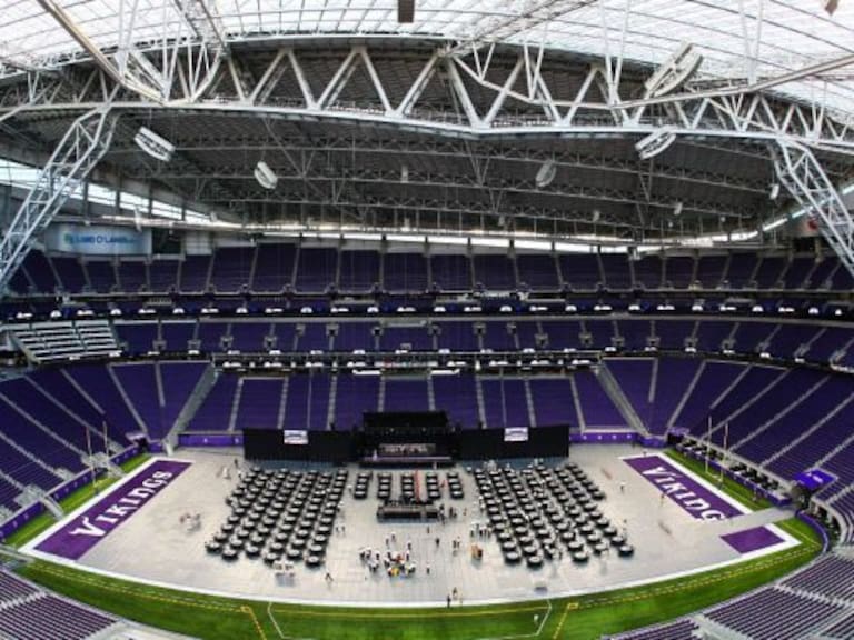 Está listo el nuevo estadio de los Vikingos de Minnesota de la NFL