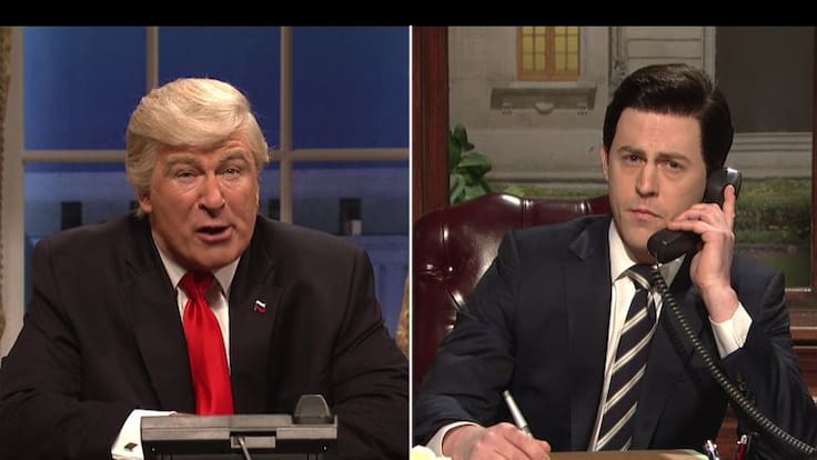 Saturday Night Live satiriza la llamada entre Trump y Peña