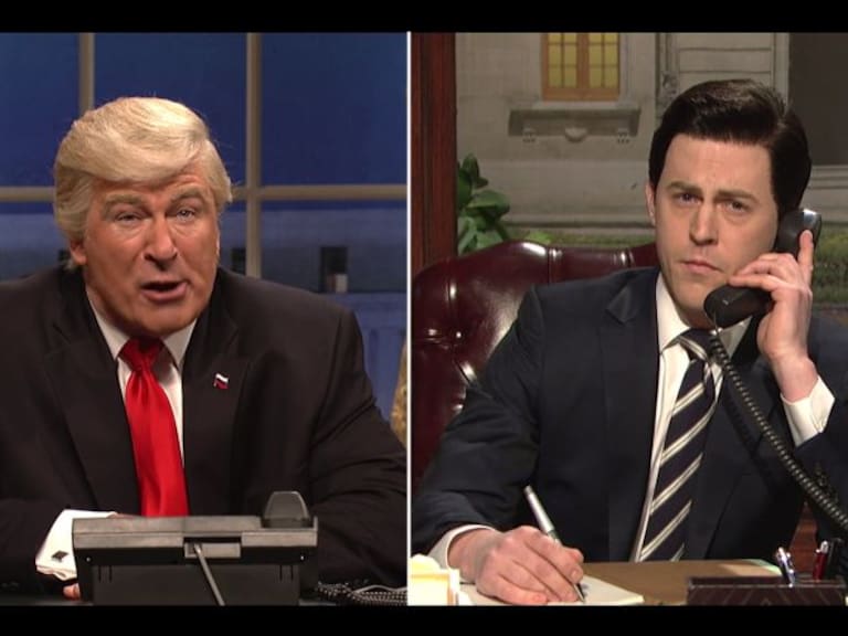 Saturday Night Live satiriza la llamada entre Trump y Peña