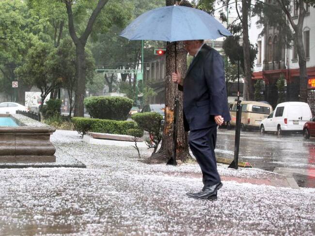 Se prevén tormentas con granizo y actividad eléctrica en la mayor parte del territorio nacional