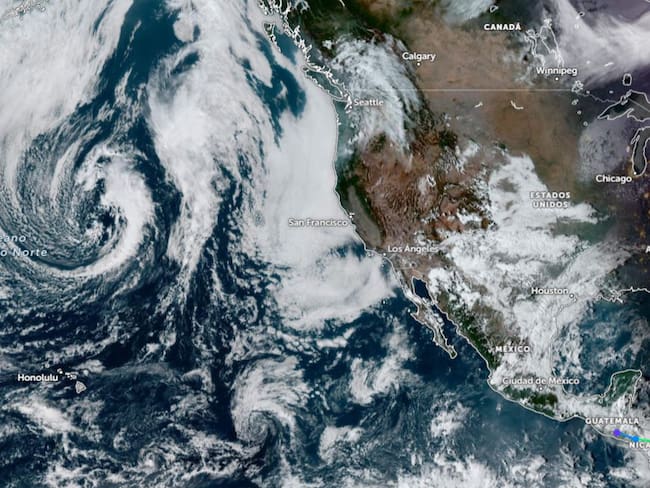 Frente Frío 34 entra a México: fuertes vientos, lluvias y descenso de temperatura en el norte y noroeste del país