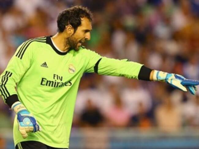 Sólo puedo dar gracias al Madrid: Diego López