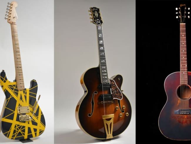 Subastarán en NY 300 guitarras antiguas y famosas