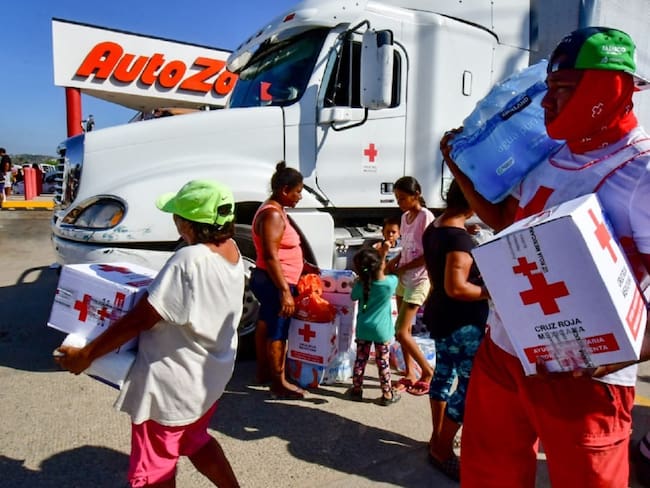 Todavía hay una emergencia alimentaria por el huracán Otis: Cruz Roja