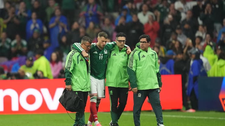 Santiago Giménez: ¿Qué lesión tiene y cuánto tiempo estará fuera tras el México vs Inglaterra?