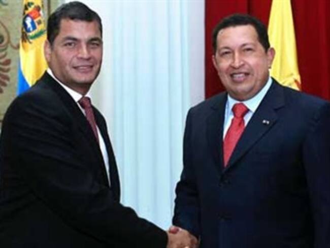 Anuncian reunión de dos días entre Correa y Chávez