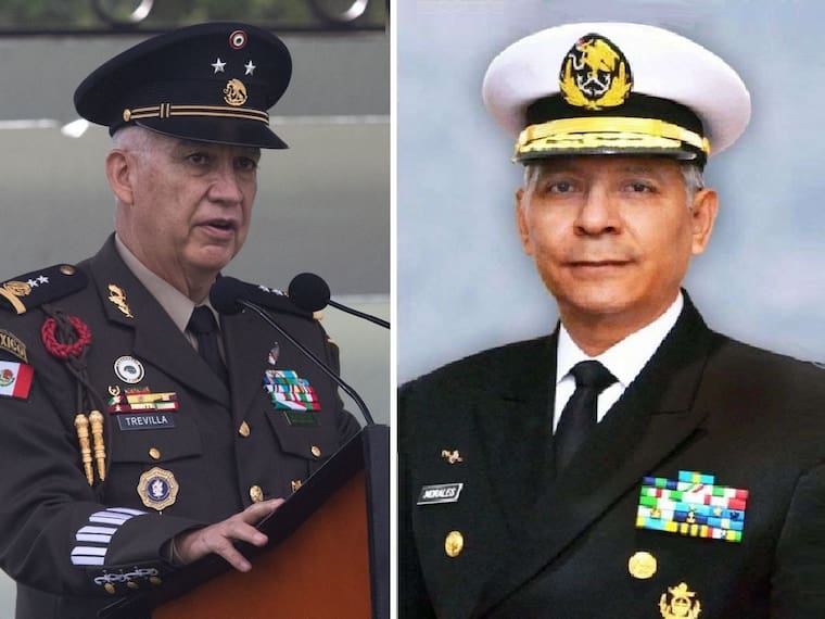 Claudia Sheinbaum nombra a Ricardo Trevilla Trejo y Raymundo Pedro Morales como titulares de Sedena y Semar