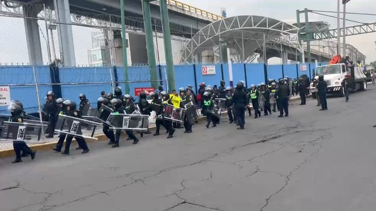 Seguridad en AICM se refuerza con filtros de vigilancia en terminales y cierre de estaciones del Metro cercanas