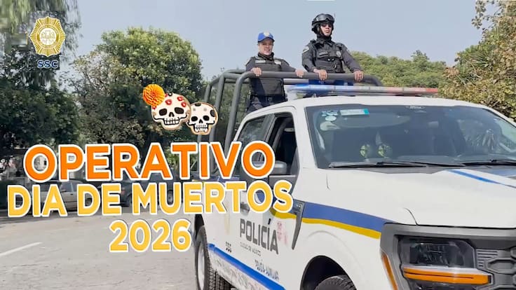 Día de Muertos: la SSC activó el operativo de vigilancia especial por festividades en todas las alcaldías de la CDMX