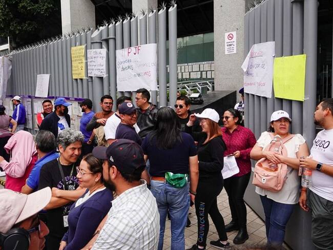 Finalizan paro trabajadores del Poder Judicial de la Federación