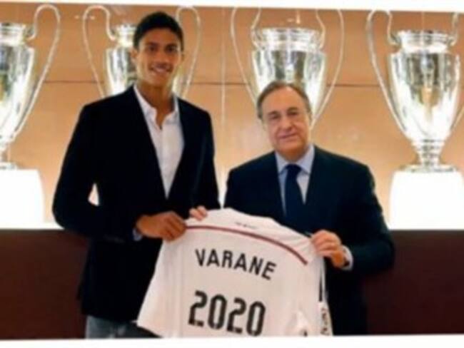 Renueva Varane contrato con el Madrid hasta 2020