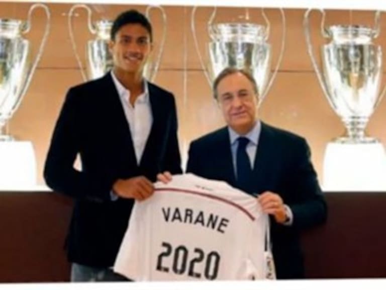 Renueva Varane contrato con el Madrid hasta 2020