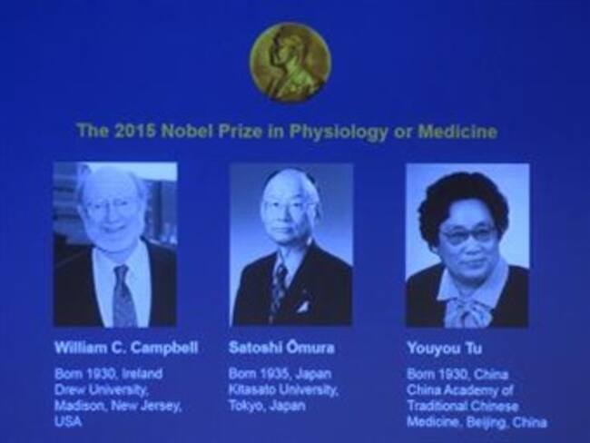 ​Otorgan Premia Nobel de Medicina 2015