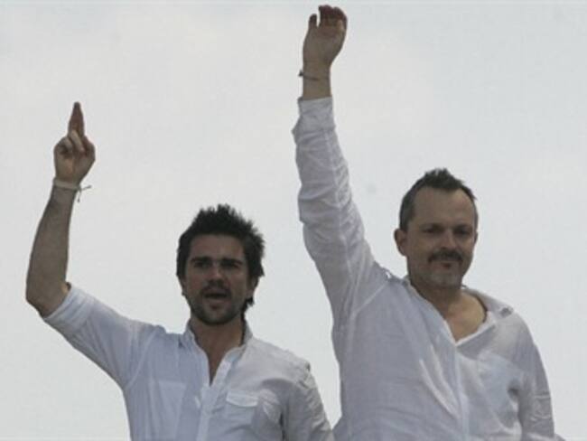 Piden Bosé y Juanes a ONU reconocer el derecho a la paz