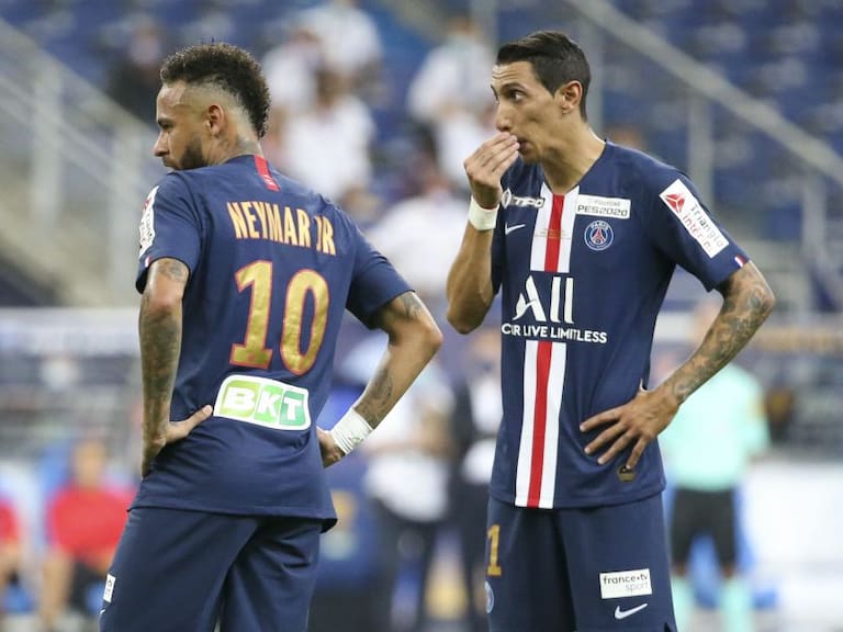 Neymar y Di María dieron positivo. 