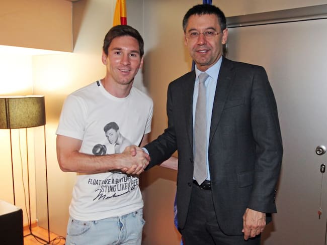Bartomeu renunciaría al Barcelona por continuidad de Messi