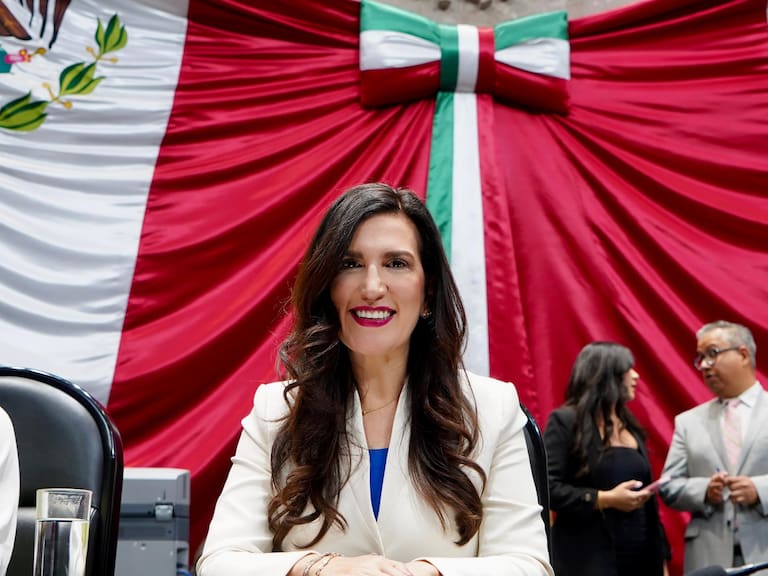 Kenia López Rabadán señaló que espera que México pueda continuar con legisladores que representen el sentir de millones de mexicanos. Foto: Redes Sociales