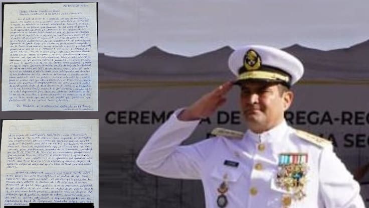 Vicealmirante Farías preso por huachicol fiscal pide a Sheinbaum revisar su caso