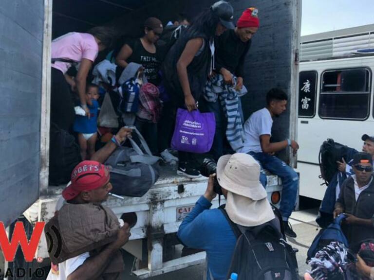 SGG descarta infiltración del crimen organizado en la caravana migrante