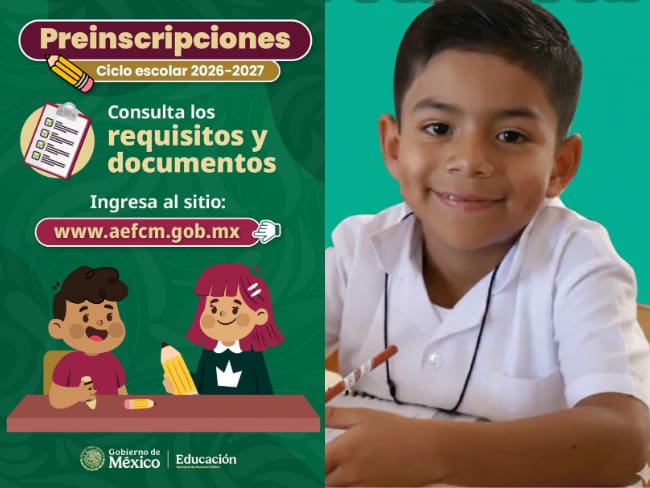 Preinscripciones SEP 2026-2027 en CDMX: Calendario por apellido, fechas y requisitos