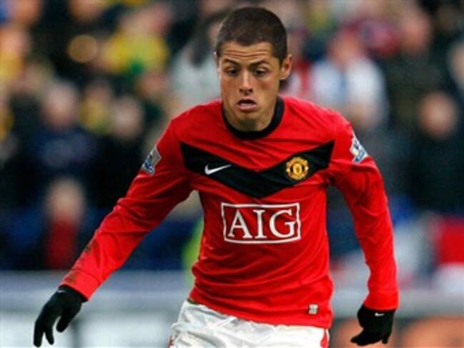 Anota 'Chicharito' para el ManU sobre Blackpool