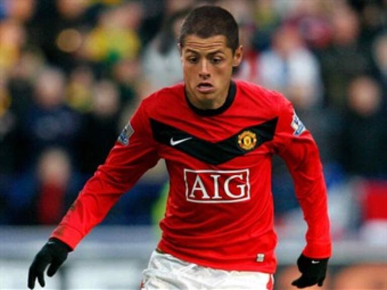 Anota 'Chicharito' para el ManU sobre Blackpool