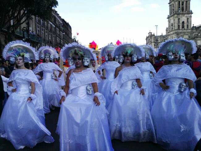 ¡Así se vivió el primer desfile de Día de Muertos!