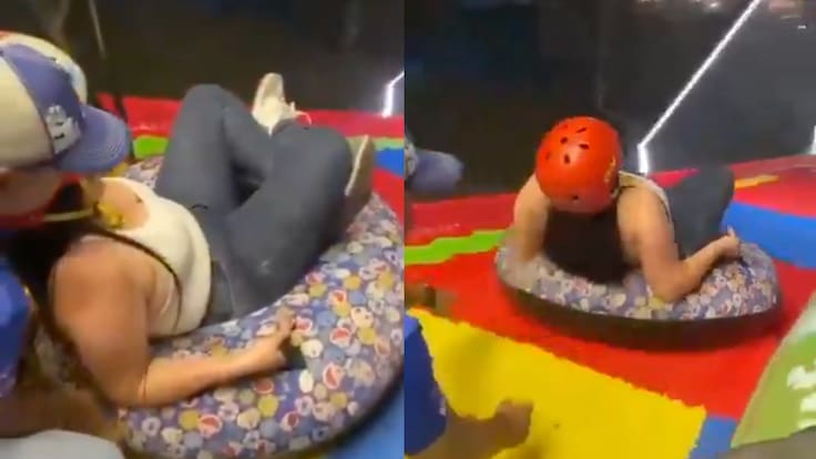 Impactante accidente: mujer sale disparada de un tobogán extremo y muere; el video se vuelve viral
