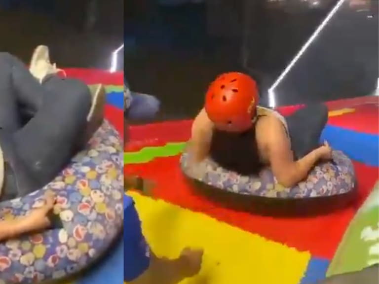 Mujer muere al salir proyectada de un tobogan