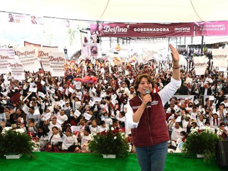 Delfina Gómez sigue creciendo: tiene ventaja de 25 puntos sobre Del Moral